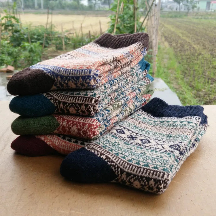 Vintage Knitted Socks