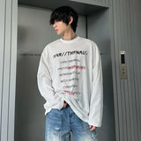 Statement Piece Round Collar Long T-Shirt