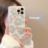 Flowers & Strawberries iPhone Case