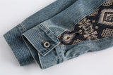 Blue Washed Denim Jacket