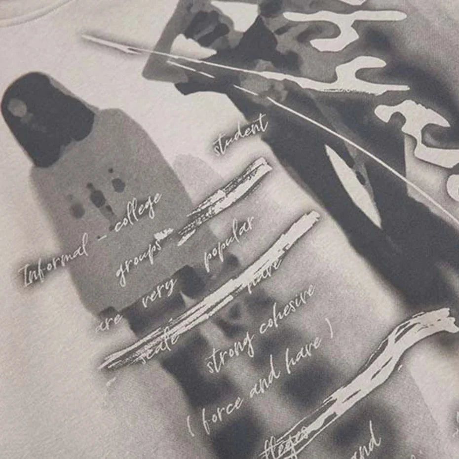 Abstract Graffiti Hoodie