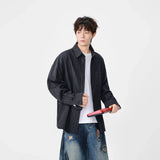 Y2K Vertical Striped Long Sleeve Shirt