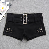 Buttoned Pocket Shorts