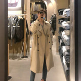 Stylish England Trenchcoat Retro Leisure Coat