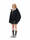 Women Cool Thick Oversize Zip-Up Sweatshirt