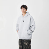 Warm Embroidered Hip Hop Logo Hoodie