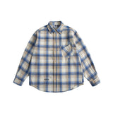 Plaid Oversized Vintage Long Sleeve Shirt