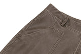 Big Pocket Patchwork Vintage Loose Shorts