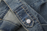 Embroidery Butterfly Denim Jacket
