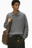 Vintage Italian Old Money Style Polo Sweater