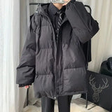 Thickened Hooded Winter Parka Puffer Jacket