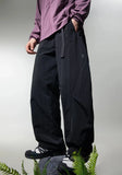 Cozy Water-Resistant Technical J-Cut Windbreaker Pants