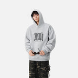 Versatile Winter Graphic Print Casual Hoodie