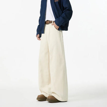 Casual Straight Oversized Corduroy Pants