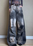 Vintage High Waist Blue Denim Jeans