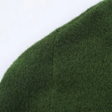 Stylish Contrasting Color Trim Knit Cardigan
