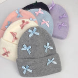 Rabbit Fur Knitted Beanie