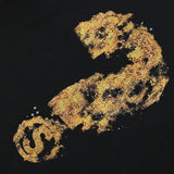 Burning Question Mark Graphic Hip Hop Hoodie