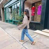 Women American Casual Stylish V-Neck Cardigan