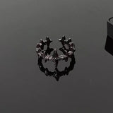 Irregular Cross Star Open Adjustable Ring