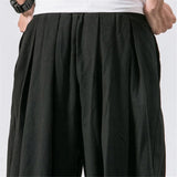 Harem Elastic-waist Loose Sweatpants