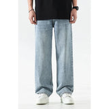 Wardrobe Staple Light Blue Loose Fit Wide Jeans