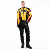 Versatile High Quality Embroidered Leather Jacket
