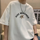 Men's Oversized Crewneck Cotton Summer T-Shirt
