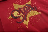 Sequin Star Graphic Hoodie