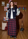 Premium Streetwear Quilted PU Varsity Jacket