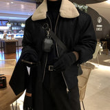 Men's Warm Thick Winter Leather Jacket