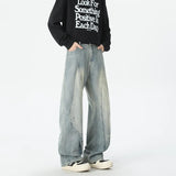 Y2K Autumn Patchwork Baggy Hip Hop Jeans