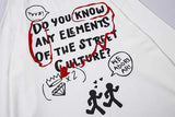 Streat Culture Elements Graphic T-shirt