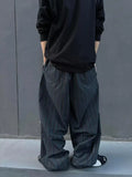 Striped Blade Design Wide Pants