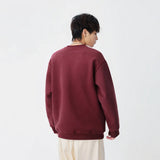 Cozy Horse Head Pattern Crew Sweatshirt