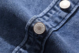 Durable Hip Hop Distressed Denim Jacket