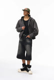 Camouflage Reversible Hooded Zip-Up Sweatshirt