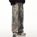Distressed Gothic Punk Baggy Jeans