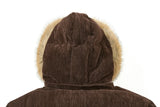 Elevated High Street Hooded Faux Fur Jacket