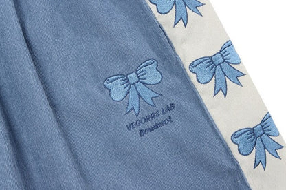 Bowknot Baggy Shorts
