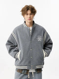 Autumn Cool Embroidered Vintage Baseball Jacket
