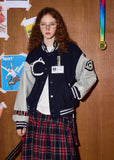 Premium Streetwear Quilted PU Varsity Jacket