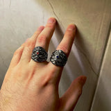 Eerie Dodomeki Yokai Open Ring