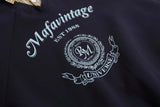 Insulated Streetwear Letter Print Fake Two-Piece Sweatshirts