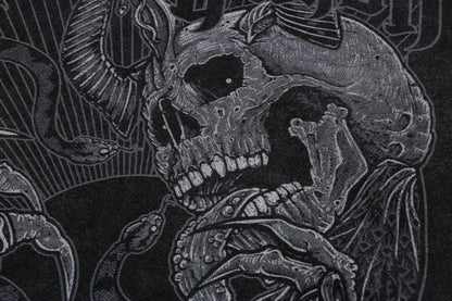 Hungry Demon Print Hoodie
