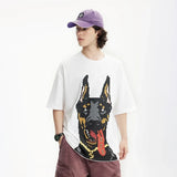 Doberman Swagger Reflective  T-Shirt