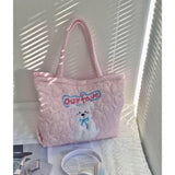 Y2K Large Capacity Embroidered Tote Bag
