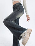 Slimming High Waist Blue Skinny Jeans