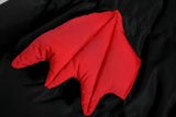 Loose Devil Horns Wings Bag Jacket