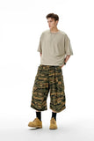 Trendy Jungle Camo Cargo Jorts